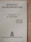 Dr. Egyed István - Közjogi alapismeretek [antikvár]