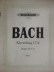 Johann S. Bach - Klavierübung I. Teil Partiten Nr. 4-6 [antikvár]