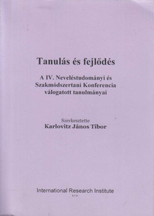 Karlovitz János Tibor - Tanulás és fejlődés [antikvár]