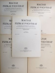 Buka Ágnes - Magyar Fizikai Folyóirat XXXIV. kötet 1-6. füzet [antikvár]