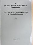 Balogh István - A debreceni Déri Múzeum évkönyve 1985 [antikvár]