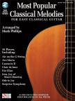 MOST POPULAR CLASSICAL MELODIES FOR EASY CLASS GUITAR. GUITAR WITH TABULATURE. AUDIO ACC.