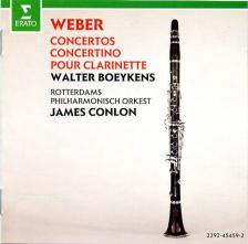 WEBER - CONCERTOS POUR CLARINETTE CD CONLON