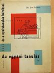 Dr. Jiry Toman - Az egyéni tanulás és a nyelvtanulás kérdései [antikvár]