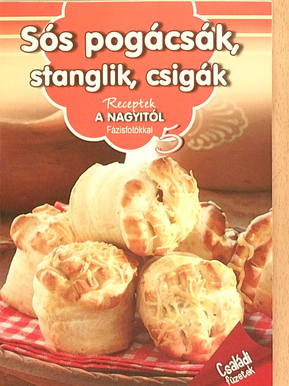 Erdei Sándorné - Sós pogácsák, stanglik, csigák [antikvár]