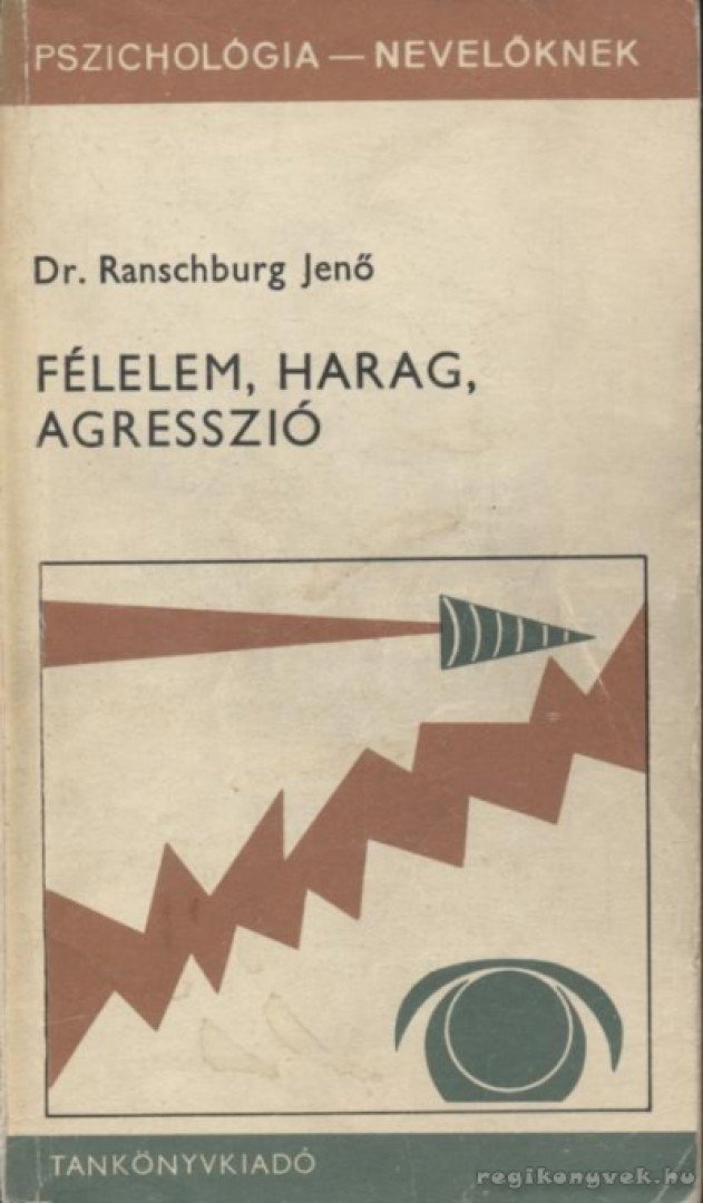 Dr. Ranschburg Jenő - Félelem, harag, agresszió [antikvár]