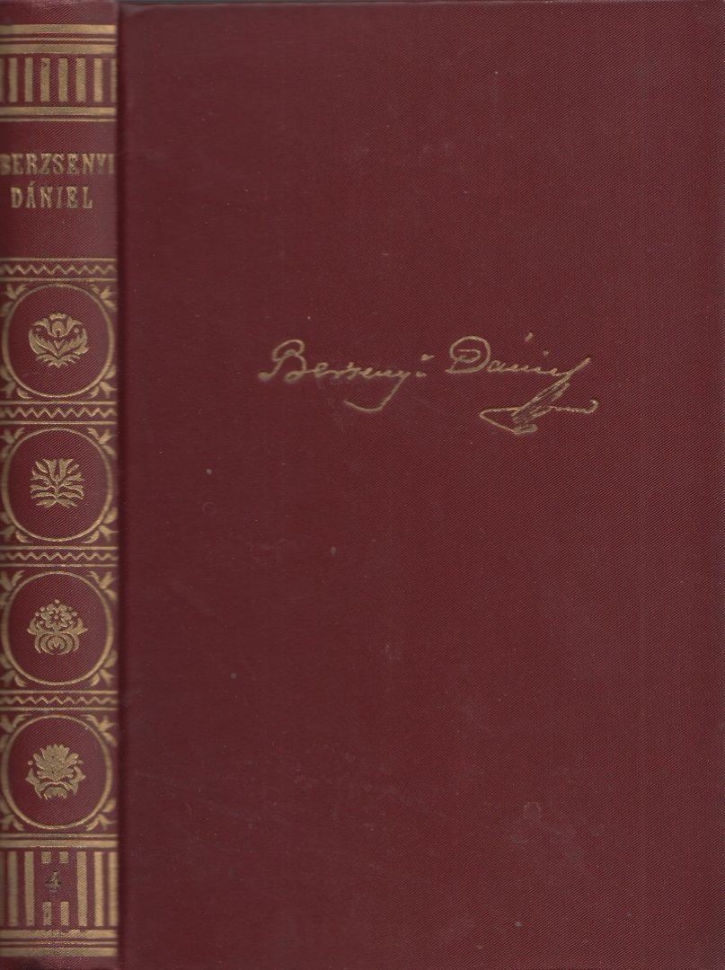 BERZSENYI DÁNIEL - Berzsenyi Dániel munkái [antikvár]