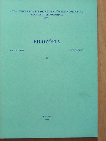 Kalocsai Dezső - Filozófia XI. [antikvár]