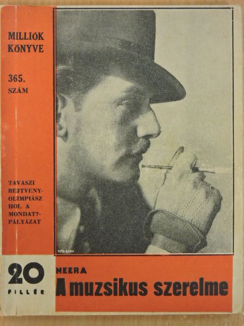 Érczy Róbert - A muzsikus szerelme [antikvár]