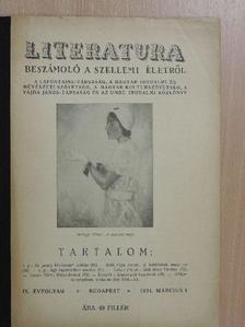 Dr. Tábori Pál - Literatura 1934. március 1. [antikvár]