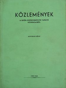 Közlemények a Győr-Sopron megyei tanács kórházaiból II. [antikvár]