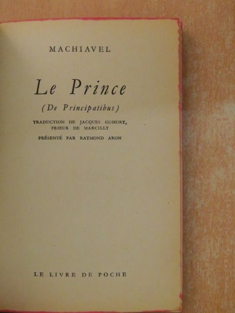 Machiavel - Le Prince [antikvár]