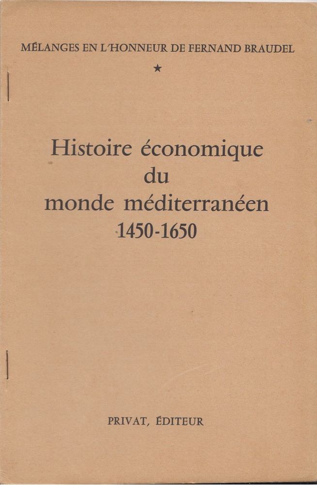 Sigmund Paul Pach - Historie économique du monde méditerranée 1450-1650 [antikvár]