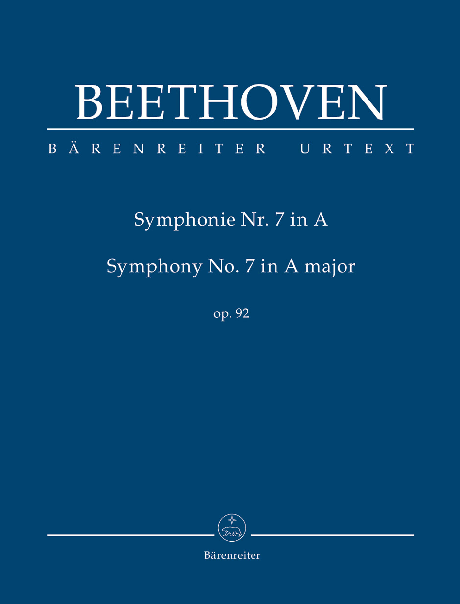BEETHOVEN - SYMPHONIE NR.7 IN A-DUR OP.92 TASCHENPARTITUR URTEXT (JONATHAN DEL MAR)