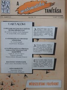 Dr. Ambrus András - A matematika tanítása 1993. március [antikvár]