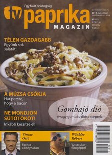 ZSIGMOND GÁBOR - TV paprika magazin 2012. november [antikvár]