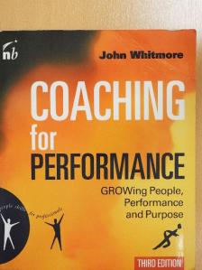 John Whitmore - Coaching for Performance [antikvár]