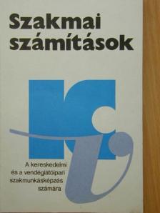 Dr. F. Kiss Zoltán - Szakmai számítások [antikvár]