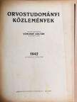 Dr. Kenedy Dezső - Orvostudományi Közlemények 1942. (nem teljes évfolyam) [antikvár]