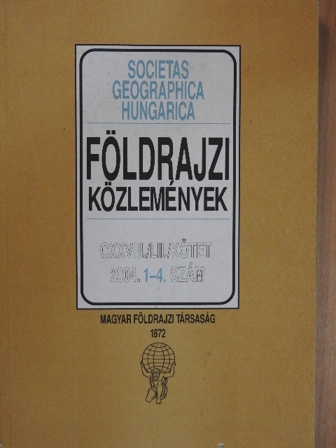 Buday-Sántha Attila - Földrajzi Közlemények 2004/1-4. [antikvár]