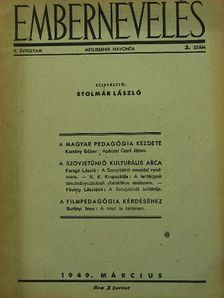 Faragó László - Embernevelés 1949. március [antikvár]