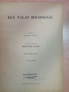 Breitner János - Egy falat boldogság [antikvár]