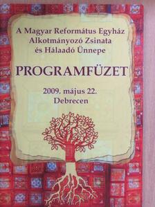 A Magyar Református Egyház Alkotmányozó Zsinata és Hálaadó Ünnepe programfüzet [antikvár]