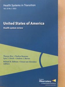 Andrew J. Barnes - Health Systems in Transition : United States of America [antikvár]