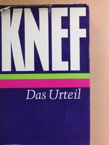 Hildegard Knef - Das Urteil oder der Gegenmensch [antikvár]