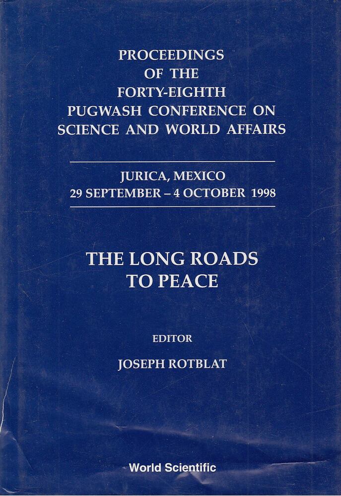 Totblat, Joseph - The Long Roads To Peace [antikvár]