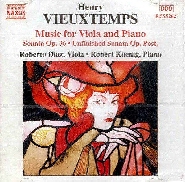 VIEUXTEMPS, H. - MUSIC FOR VIOLA AND PIANO CD
