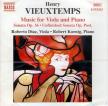 VIEUXTEMPS, H. - MUSIC FOR VIOLA AND PIANO CD