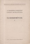 Új szerzemények I. [antikvár]