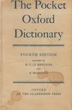 F. G. Fowler, H. W. Fowler - The Pocket Oxford Dictionary of Current English [antikvár]