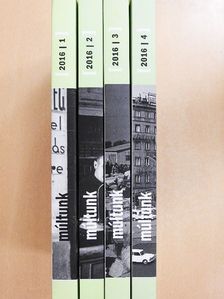 B. Kádár Zsuzsanna - Múltunk 2016/1-4. [antikvár]