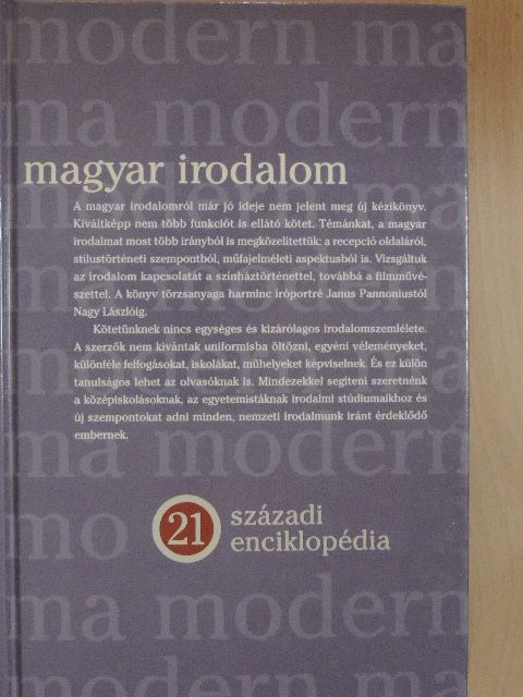 Aczél Géza - Magyar irodalom [antikvár]