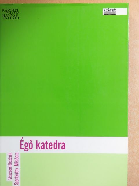 Dr. Nagy László - Égő katedra [antikvár]