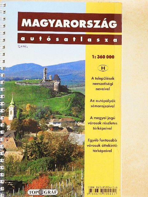 Magyarország autósatlasza [antikvár]