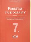 Horváth Ildikó - Fordítástudomány 2002/1. [antikvár]