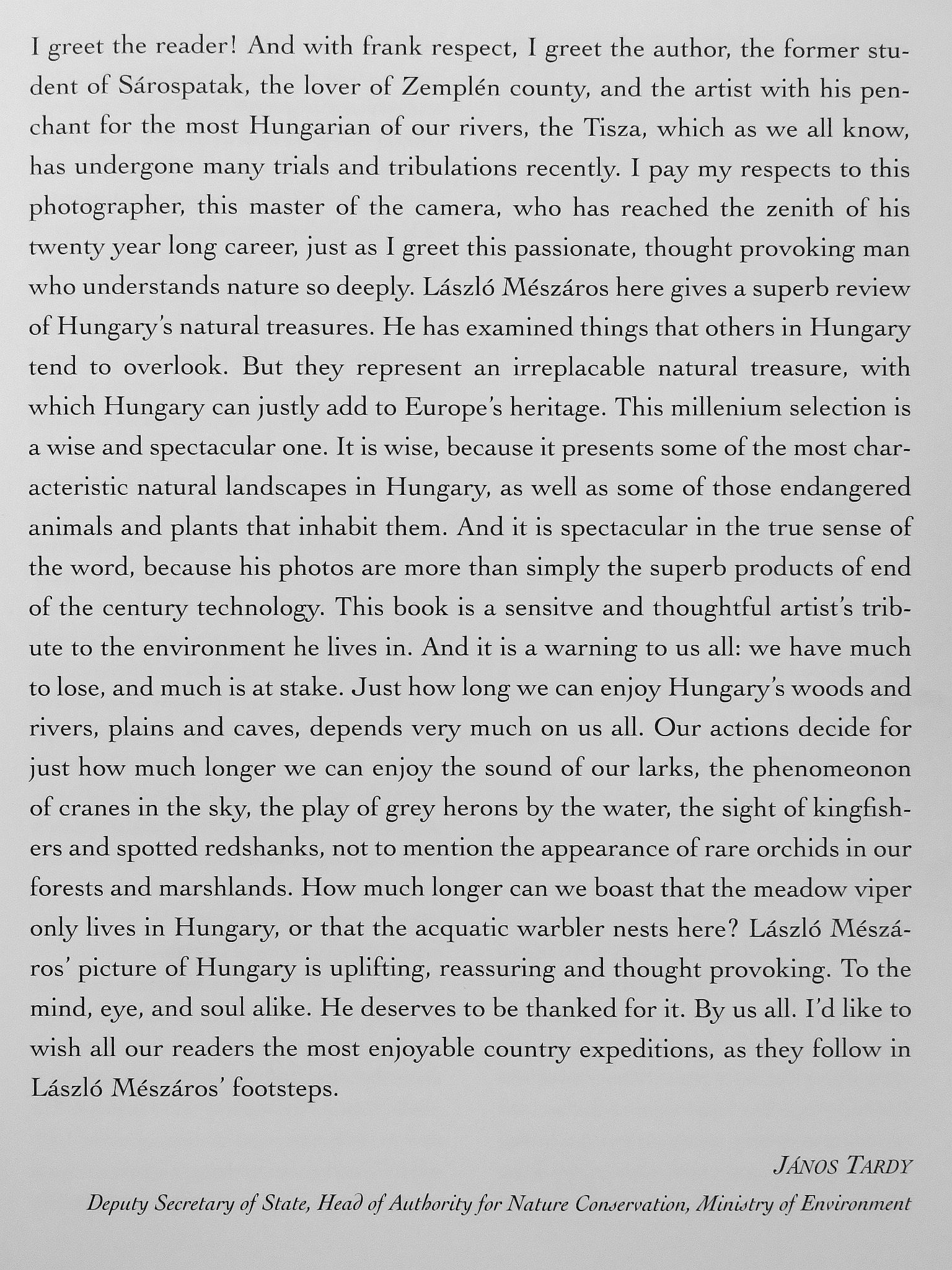 László Mészáros - Natural Treasures of Hungary [antikvár]
