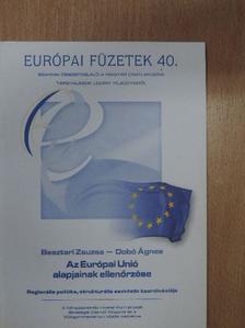 Beszteri Zsuzsa - Az Európai Unió alapjainak ellenőrzése [antikvár]