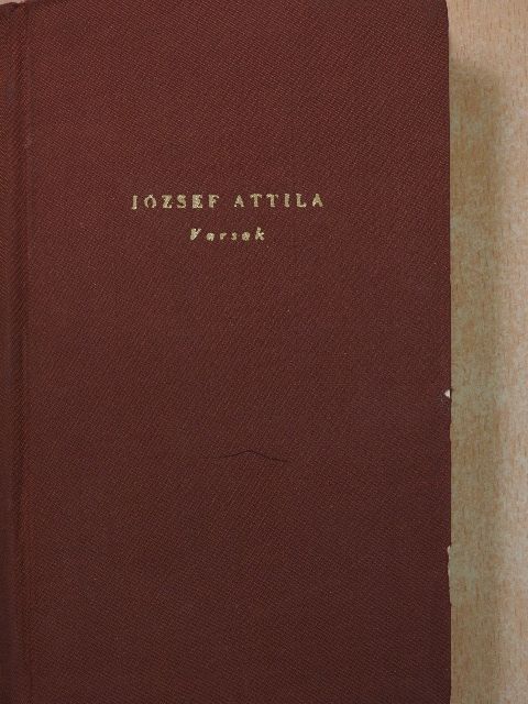 József Attila - Versek [antikvár]