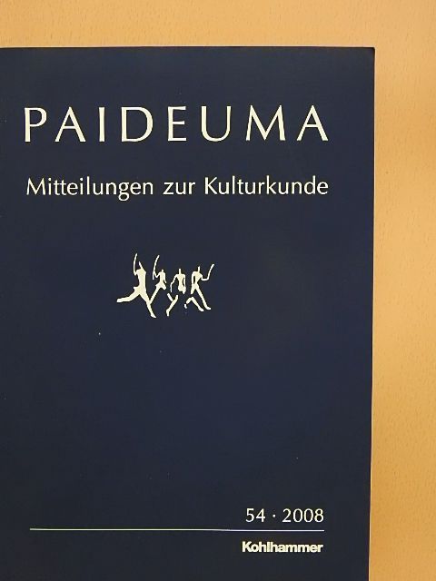 Bernhard Streck - Paideuma 54/2008 [antikvár]