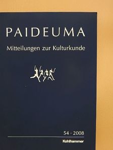 Bernhard Streck - Paideuma 54/2008 [antikvár]