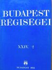 Budapest régiségei XXIV/2. [antikvár]