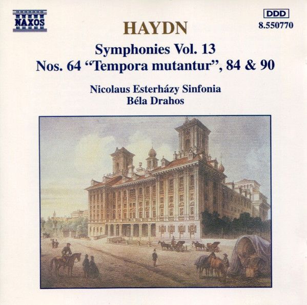 Haydn - SYMPHONIES NO.64,84,90 CD DRAHOS, NICOLAUS ESTERHÁZY SINFONIA