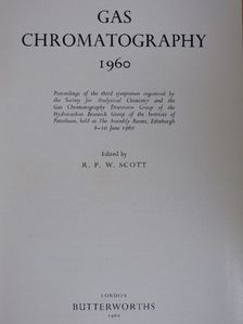 J. E. Lovelock - Gas Chromatography 1960 [antikvár]