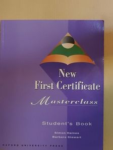 Barbara Stewart - New First Certificate Masterclass - Student's Book [antikvár]