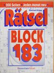 Eberhard Krüger - Rätselblock 183 [antikvár]