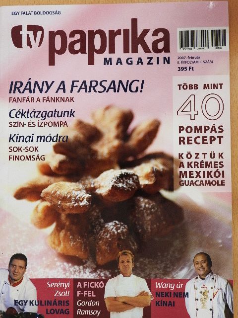 Bede Róbert - TV Paprika Magazin 2007. február [antikvár]